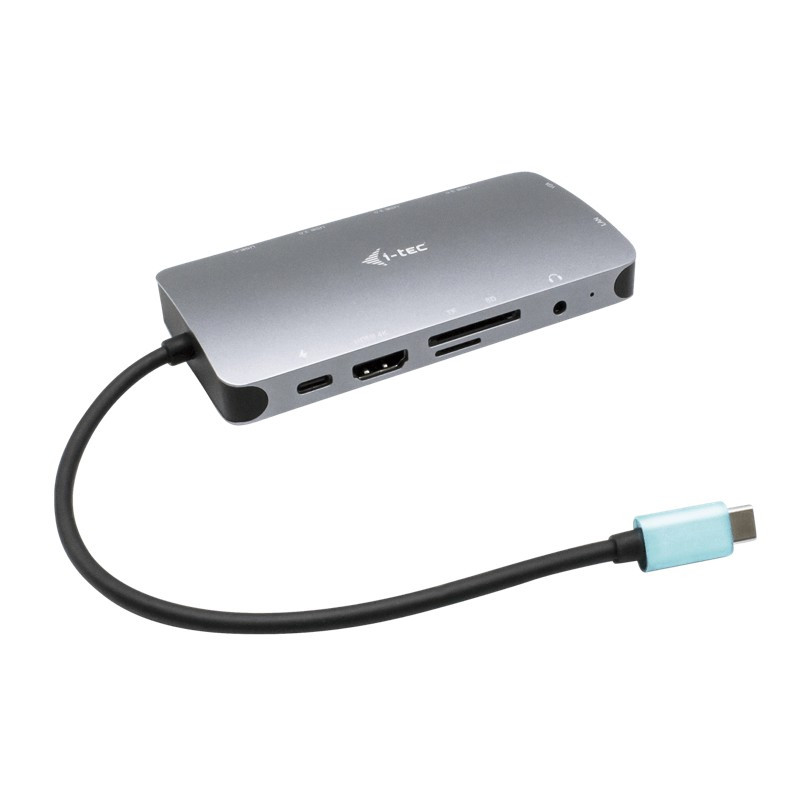 i-Tec - Nano docking station USB-C HDMI/VGA con LAN + Power Delivery 100 W
