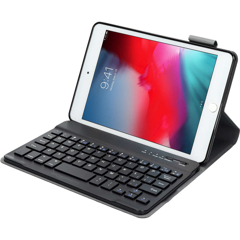Mobiparts - Case con tastiera Bluetooth per iPad Mini (2019) - Nero