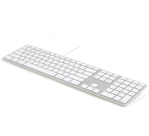 Matias - Tastiera cablata QWERTY US per MacBook - Silver