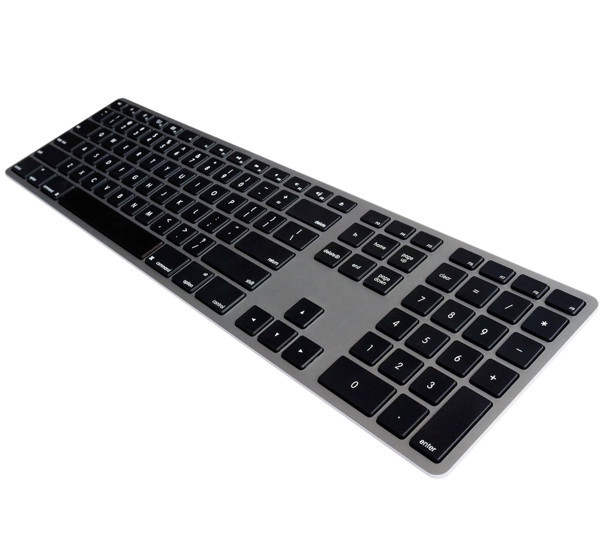 Matias - Tastiera wireless QWERTY US per MacBook - Space Gray