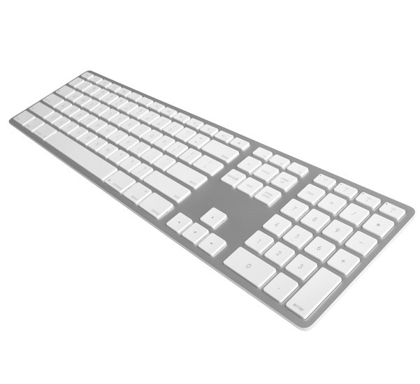 Matias - Tastiera wireless QWERTY US per MacBook - Silver