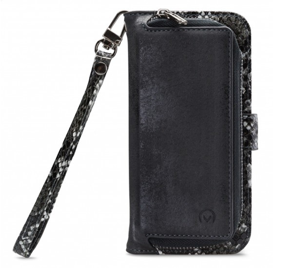 Mobilize 2in1 Gelly Wallet Zipper Case iPhone 11 Pro Max zwart / snake