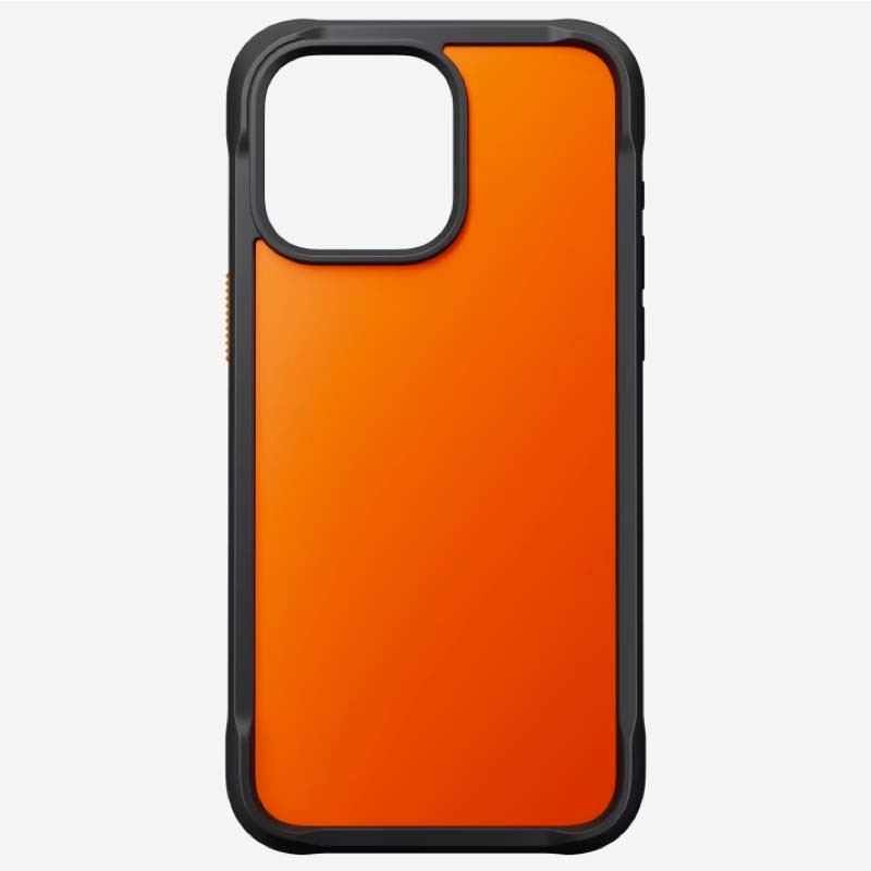 Nomad Rugged Protective case iPhone 15 Pro Max - Ultra orange