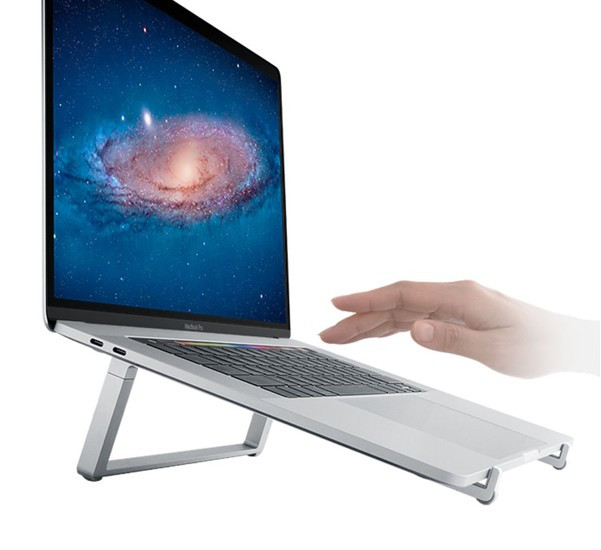Rain Design mBar pro Foldable Laptop Stand zilver