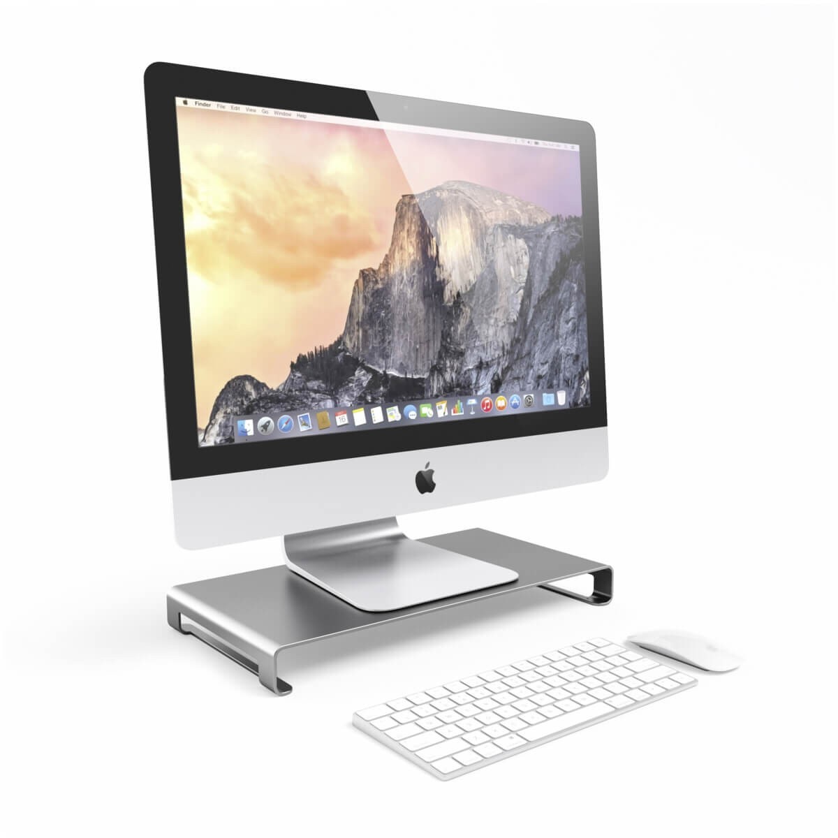 Satechi - Stand in alluminio per iMac e Macbook - Space Gray