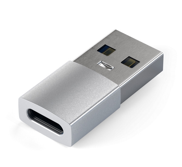 Satechi - Adattatore USB-A a USB-C - Argento 