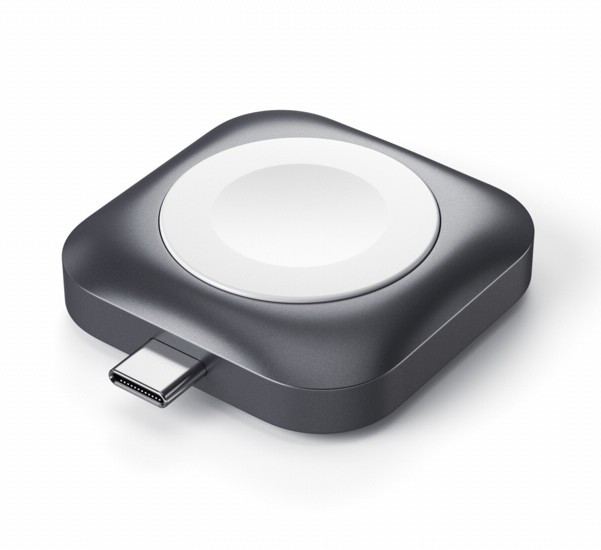 Satechi - Base di ricarica magnetica USB-C per Apple Watch