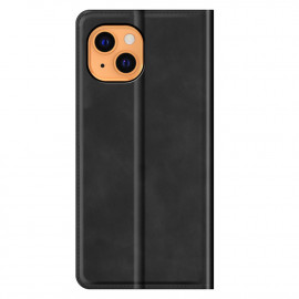 Casecentive Magnetische Leren Wallet case iPhone 13 zwart