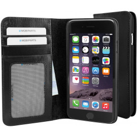 Mobiparts Excellent Wallet Case iPhone 6 / 6S Jade Black