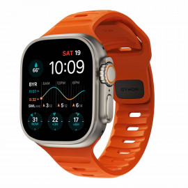 Nomad - Cinturino Sport Slim per Apple Watch 42mm / 44mm / 45mm / 49mm - Limited Edition Ultra Orange