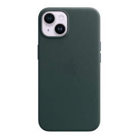Apple leather case iPhone 14 Plus Forest Green