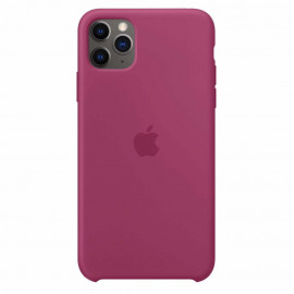 Apple - Cover in silicone per iPhone 11 Pro Max - Pomegranate