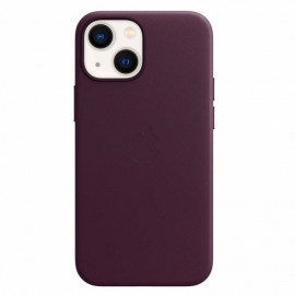 Apple Leather MagSafe Case iPhone 13 Mini Dark Cherry