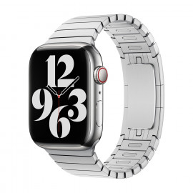 Apple - Bracciale a maglie per Apple Watch 42mm / 44mm / 45mm / 49mm - Argento