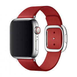 Apple Modern Buckle - Cinturino per Apple Watch 38mm / 40mm / 41mm - Large - Ruby