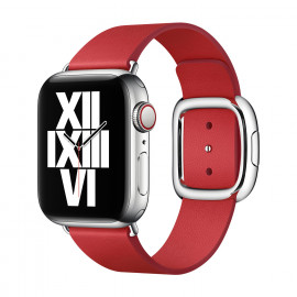 Apple Modern Buckle - Cinturino per Apple Watch 38mm / 40mm / 41mm - Large - Scarlet