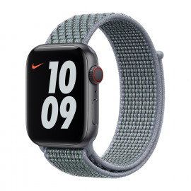 Apple Nike Sport Loop - Cinturino per Apple Watch 38mm / 40mm / 41mm - Obsidian Mist