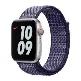 Apple Nike Sport Loop  - Cinturino per Apple Watch 42mm / 44mm / 45mm / 49mm - Purple Pulse
