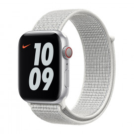 Apple Nike Sport Loop - Cinturino per Apple Watch 38mm / 40mm / 41mm - Summit White