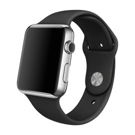 Apple Sport Band - Cinturino per Apple Watch 38mm / 40mm / 41mm - Black (1a Gen)