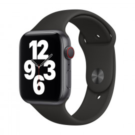 Apple Sport Band - Cinturino per Apple Watch 42mm / 44mm / 45mm / 49mm - Black 