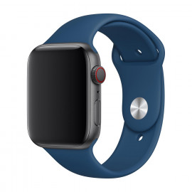 Apple Sport Band - Cinturino per Apple Watch 42mm / 44mm / 45mm / 49mm - Blue Horizon