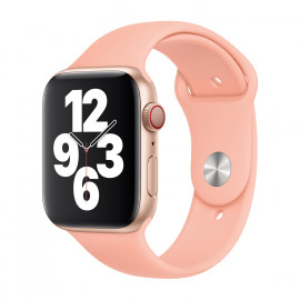 Apple Sport Band - Cinturino per Apple Watch 42mm / 44mm / 45mm / 49mm - Grapefruit