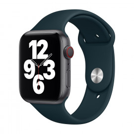 Apple Sport Band - Cinturino per Apple Watch 42mm / 44mm / 45mm / 49mm - Mallard Green