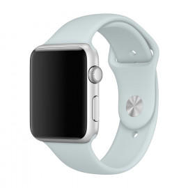 Apple Sport Band - Cinturino per Apple Watch 42mm / 44mm / 45mm / 49mm - Mist Blue