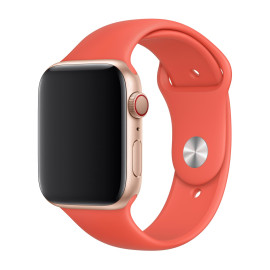 Apple Sport Band - Cinturino per Apple Watch 42mm / 44mm / 45mm / 49mm - Nectarine