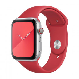 Apple Sport Band - Cinturino per Apple Watch 42mm / 44mm / 45mm / 49mm - (PRODUCT) Red - Rosso