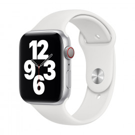 Apple Sport Band - Cinturino per Apple Watch 42mm / 44mm / 45mm / 49mm - White