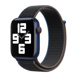 Apple Sport Loop - Cinturino per Apple Watch - XL 42mm / 44mm / 45mm / 49mm - Charcoal