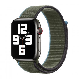 Apple Sport Loop - Cinturino per Apple Watch 42mm / 44mm / 45mm / 49mm  - Inverness Green