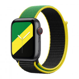 Apple Sport Loop - Cinturino per Apple Watch 42mm / 44mm / 45mm / 49mm - Jamaica