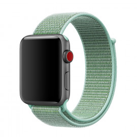 Apple Woven Nylon - Cinturino per Apple Watch 38mm / 40mm / 41mm - Marine Green