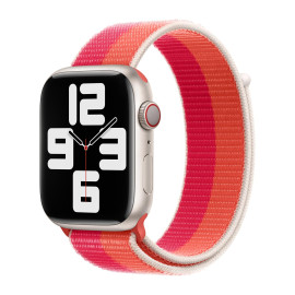 Apple Sport Loop - Cinturino per Apple Watch 42mm / 44mm / 45mm / 49mm - Nectarine / Peony