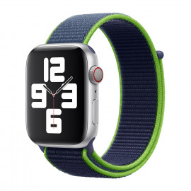 Apple Sport Loop - Cinturino per Apple Watch 42mm / 44mm / 45mm / 49mm - Neon lime