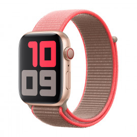 Apple Sport Loop - Cinturino per Apple Watch 42mm / 44mm / 45mm / 49mm - Neon Pink