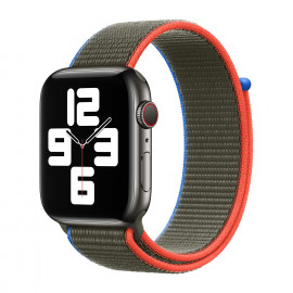 Apple Sport Loop - Cinturino per Apple Watch 42mm / 44mm / 45mm / 49mm - Olive