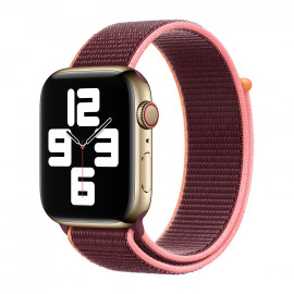 Apple Sport Loop - Cinturino per Apple Watch 42mm / 44mm / 45mm / 49mm - Plum