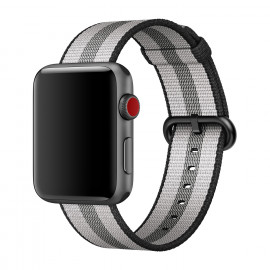 Apple Woven Nylon - Cinturino per Apple Watch 38mm / 40mm / 41mm - Black