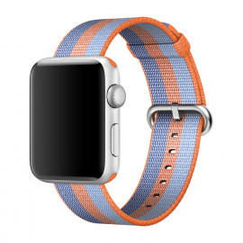 Apple Woven Nylon - Cinturino per Apple Watch 42mm / 44mm / 45mm / 49mm - Orange
