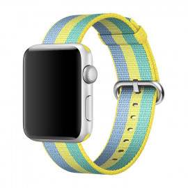 Apple Woven Nylon - Cinturino per Apple Watch 42mm / 44mm / 45mm / 49mm - Pollen