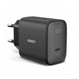 Aukey USB C Power Delivery Charger 20W zwart