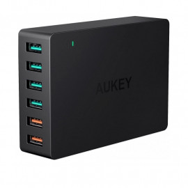 Aukey - Adattatore Titan con 6 porte USB 60W