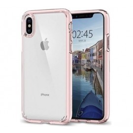 Spigen Ultra Hybrid Case iPhone X / XS roze