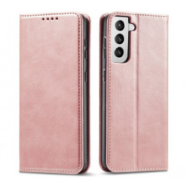 Casecentive Leren Wallet Luxe - Cover Samsung Galaxy S21 - Rosa