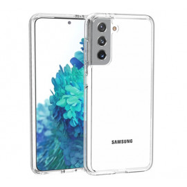 Casecentive Shockproof case Samsung Galaxy S21 transparant
