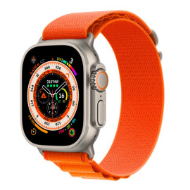 Apple - Cinturino Alpine Loop per Apple Watch - L - 44mm / 45mm / 49mm - Orange 